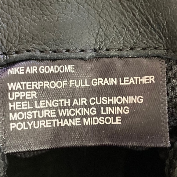 Nike Air Max Goadome ACG Black Leather Lace Up Toddler 9C - Picture 11 of 12